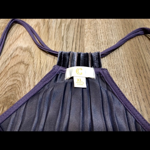 Charming Charlie Velvet Tank - Picture 3 of 4